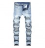 High Quality Rock Revival Damage Men Trendy Jeans Urban Design Stretch Plus Size Men's Jeans