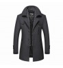 Whole Men's Dust Coat men overcoat winter men's trench coat long trench coats
