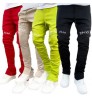Custom Made Logo Men's Pants Solid Color Casual Jogger Pants Running Track Pants For Man Fall