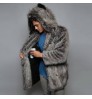 Factory Outlet Men's Faux Fur Coats Fur Coats Men's Luxury Men's Winter Coats