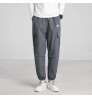 2022 Spring Summer Fashion High Waist Streetwear Boys Straight Trousers Men Casual Loose Pants Men Cargo Pants Plus Size M-5XL