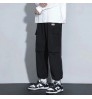 2022 Spring Summer Fashion High Waist Streetwear Boys Straight Trousers Men Casual Loose Pants Men Cargo Pants Plus Size M-5XL