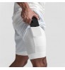 New Custom Casual Training Essentials 2 In 1 Jogger Athletic Boxing Gym Workout Sports Running Mesh Basketball Men's Shorts