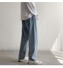 Retro Style Breathable Denim Straight Loose Wide Legs High Quality Trousers Casual Cotton Jeans Men'S Pants