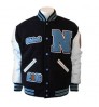 Wholesale custom logo baseball bomber jacket mens letterman varsity jackets