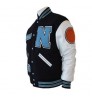 Wholesale custom logo baseball bomber jacket mens letterman varsity jackets