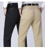 New Arrival Classic Casual Khaki Pants Men's Stretch Trousers Slim Fit