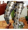 Custom men's pencil pants Fashion mens dress printed pants men's casual pants