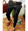 Custom men's pencil pants Fashion mens dress printed pants men's casual pants