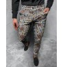 Custom men's pencil pants Fashion mens dress printed pants men's casual pants
