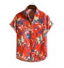 Fast Delivery 2022 Summer Resort Spring Summer Shirts Men's Printed Beach Shirt Hawaiian Short Sleeve Mens Hawaiian Shirt