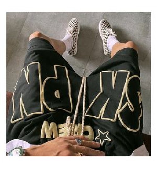High quality men's shorts custom logo mens shorts casual hip hop streetwear shorts for men