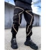 Wholesale loose sports boy's reflective stripe joggers men's pants & trousers cargo pants