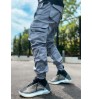Wholesale loose sports boy's reflective stripe joggers men's pants & trousers cargo pants