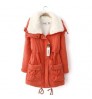 Trendy Women's Outerwear Cashmere Winter Warm Wool Long Coats and Jackets For Women With Pocket