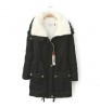 Trendy Women's Outerwear Cashmere Winter Warm Wool Long Coats and Jackets For Women With Pocket
