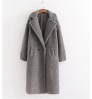 Women's Coat Women's Autumn And Winter New Net Red Wind Lamb Wool Coat Women's Middle Long Coat Cotton Coat