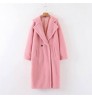 Women's Coat Women's Autumn And Winter New Net Red Wind Lamb Wool Coat Women's Middle Long Coat Cotton Coat