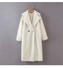 Women's Coat Women's Autumn And Winter New Net Red Wind Lamb Wool Coat Women's Middle Long Coat Cotton Coat