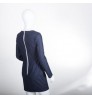 High quality made in Italy mini dress denim