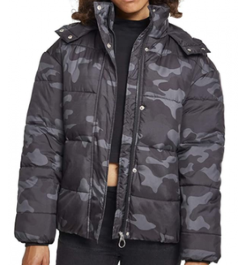 Womens Jacket Fashion Winter Womens Jacket Fashion Warn Camo Outdoor Jacket For Lady Casual Hooded Jacket