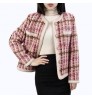 Coat Women Coats Best Sale Custom New French Pink Famous Lady Small Fragrant Wind Coat Female Women Wool Coats