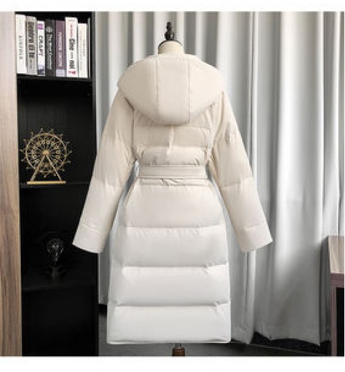 Coat Women Custom Fashion Cheap Slim Fit Waterproof S-XXXL Warm Long Coat Hooded Puffer Winter Down Jacket Women