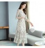 Dresses Women Dresses Woman Dresses New Arrivals 2021 Floral Print Chiffon Elegant Casual Dresses