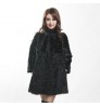 New Luxury Elegant Fashion Imported High-end Standing Collar Long Coat Real Mink Fur Women's Coats