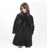 New Luxury Elegant Fashion Imported High-end Standing Collar Long Coat Real Mink Fur Women's Coats