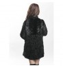 New Luxury Elegant Fashion Imported High-end Standing Collar Long Coat Real Mink Fur Women's Coats