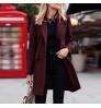 Custom LOGO 2022 New Arrival Plus-size Winter Trench Coat Women Long Coat For Women Long Coat For Women