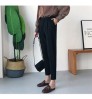 Women's Casual Harem Pants Spring Fashion Loose Ankle-length Trousers Office Lady Suit Pants