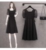 2022 Spring/Summer New Women's Fashion Casual Heavy Industry Sequins Embroidered Short Sleeve Dress