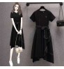 2022 Spring/Summer New Women's Fashion Casual Heavy Industry Sequins Embroidered Short Sleeve Dress