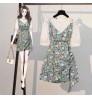 2022 Spring/Summer New Women's Fashion Casual Heavy Industry Sequins Embroidered Short Sleeve Dress