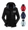 Wholesale 3 in 1 Design Outdoor Sportswear Hooded Jackets Women's Waterproof Winter Polar Fleece Jacket