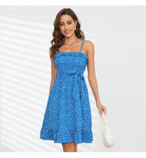 Women's Long Dress With Striped Shirt And Short Sleeves Fashionable Women's Casual Long Sleeve Casual Dresses