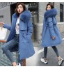 Winter Parkas 2022 winter women's Parkas coats hooded fur collar thick section warm winter Jackets snow coat jacket
