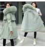 Winter Parkas 2022 winter women's Parkas coats hooded fur collar thick section warm winter Jackets snow coat jacket