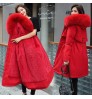 Winter Parkas 2022 winter women's Parkas coats hooded fur collar thick section warm winter Jackets snow coat jacket