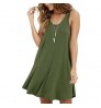 Women's Casual Swing Simple T-Shirt Loose Dress