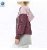 Women Jackets Jackets Wholesales New Style Women Colorblock Front Zip Windbreaker Sports Running Jackets