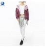 Women Jackets Jackets Wholesales New Style Women Colorblock Front Zip Windbreaker Sports Running Jackets