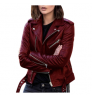 2021 soft shell motorbike cropped windbreaker motorcycle winter leather women jacket plus size jackets