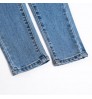 Custom european fashion female denim pants 3 color women high waist skinny jeans