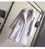Wholesale Women Winter Clothes New Fur-Integrated Long Faux Fur Coat Mink Women's Mid-Length Fur Coats For Ladies
