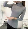 Women Sweater Woman Sweater FYB Custom Designer Fashion High Quality Turtleneck Women Knit Girl Knitted Cotton Pullover Sweater