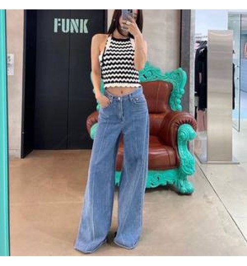 CHEAPEST hot wide leg pants jeans pants for women - High waisted women wide leg pants jeans for young girl women
