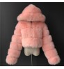 2022 Winter New Arrival Clothes Warm Luxury Faux Fur Fluffy Furry Jackets for Women Fur Coat Women's Coats Plus Size Clothing